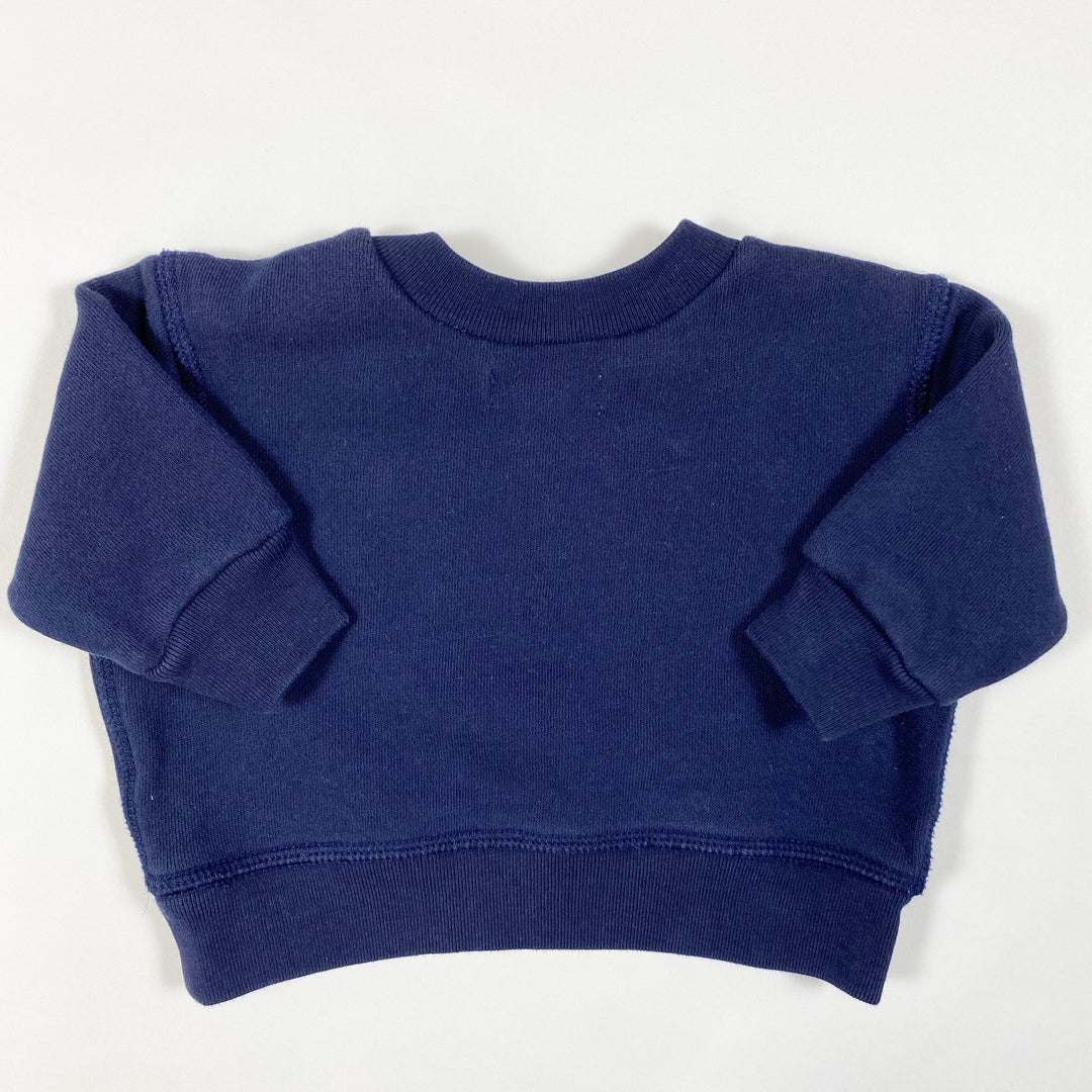 Ralph Lauren navy french terry sweatshirt 3M