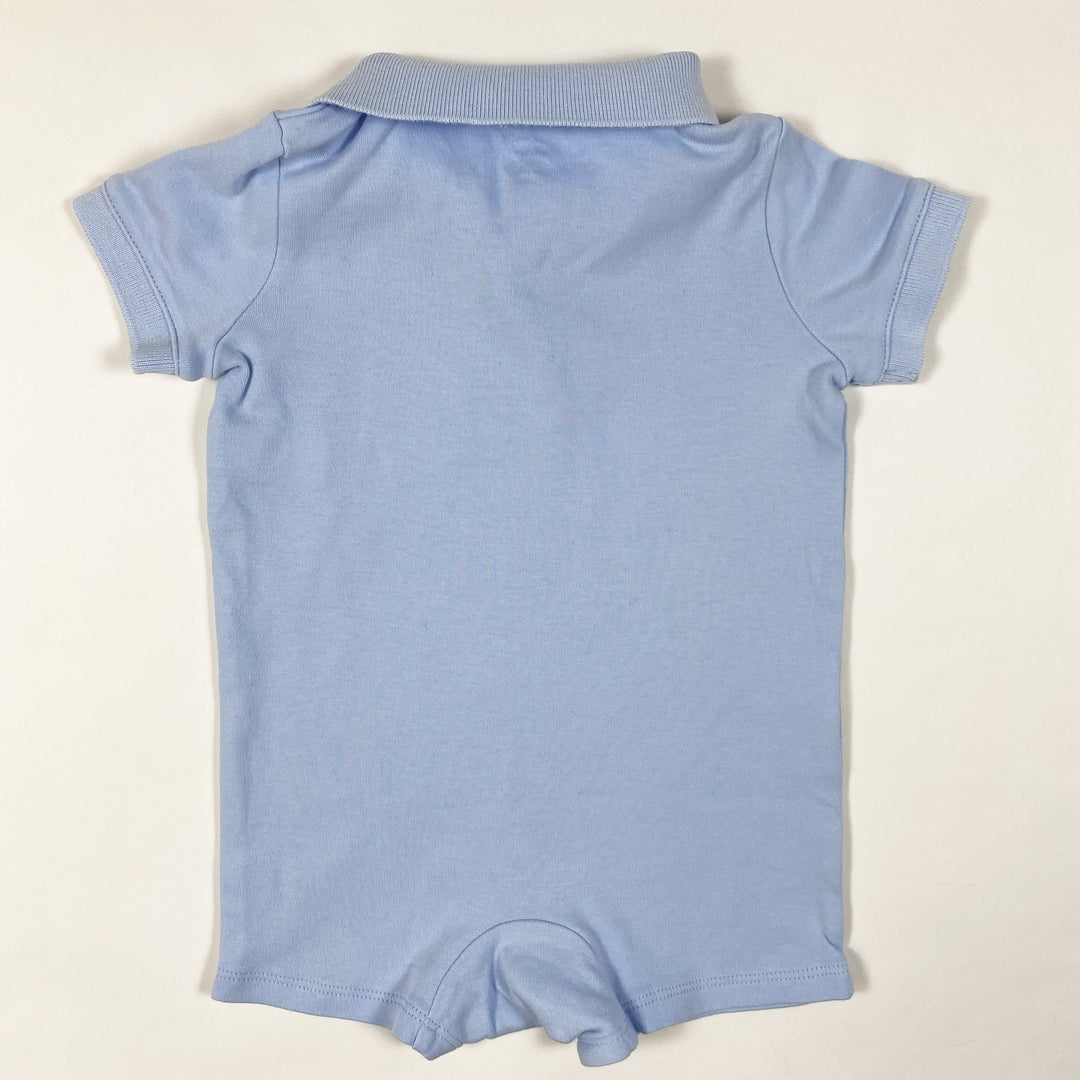 Ralph Lauren sky blue short polo jumpsuit 6M/70