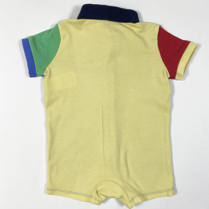 Ralph Lauren colour block kurzer Polo-Overall 9M