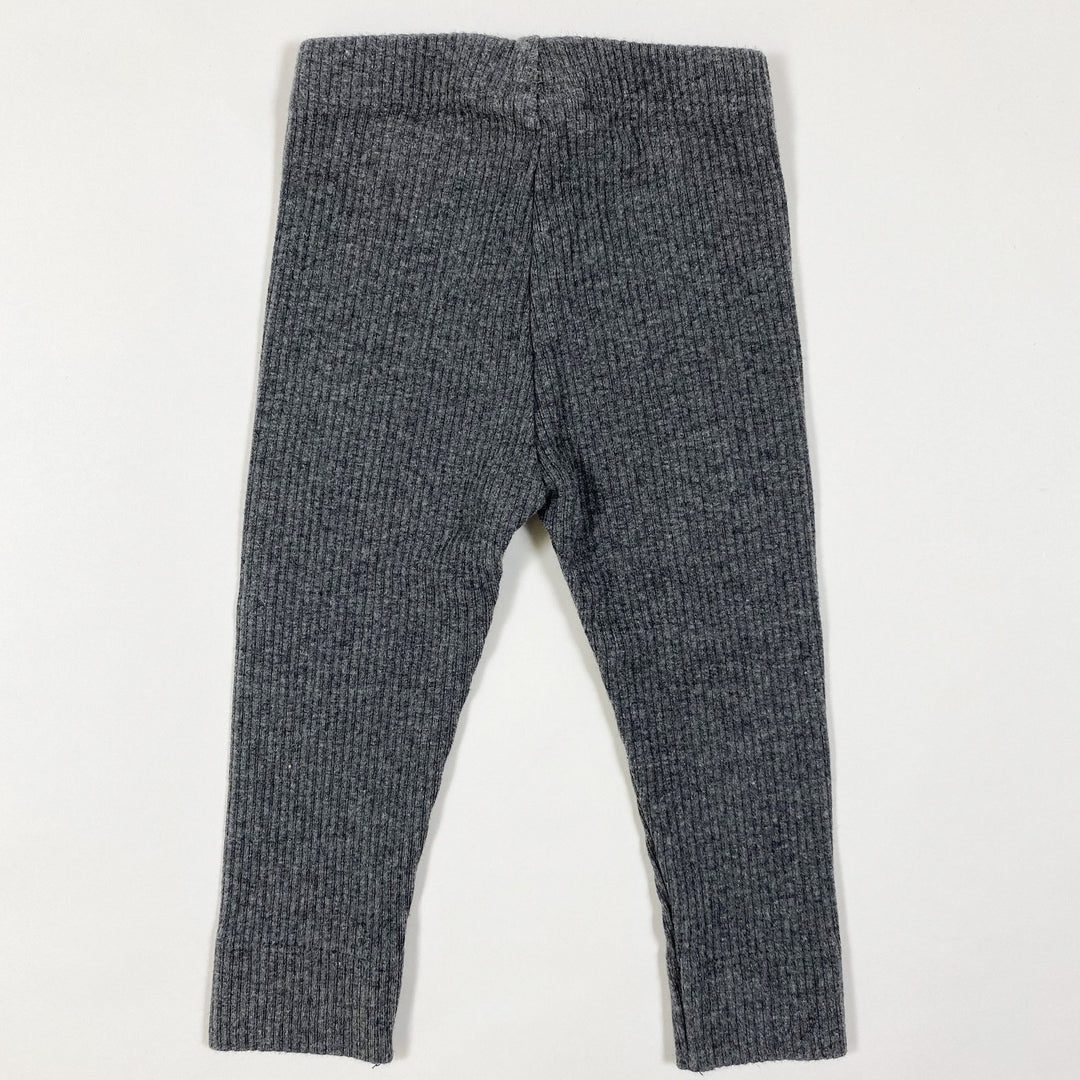 Jamie Kay dark grey rib leggings 0-3M