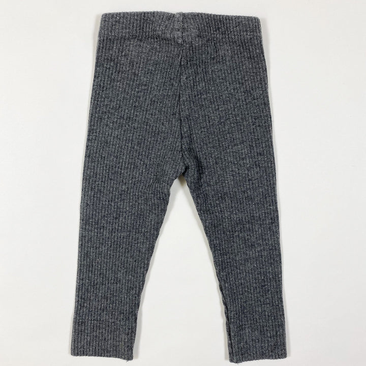 Jamie Kay dark grey rib leggings 0-3M