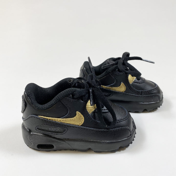 Nike black and gold nike air max 19,5