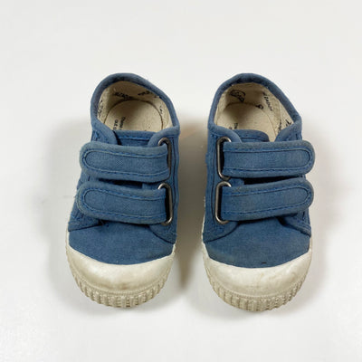 Victoria blue canvas shoes 21 1