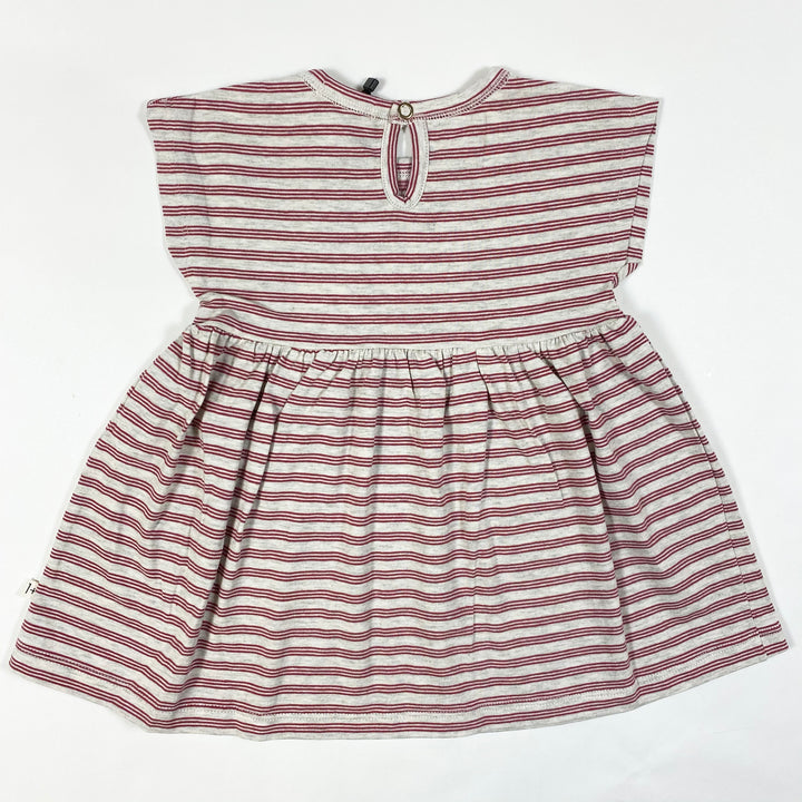 1+ in the Family grasse red striped dress Second Season 18M