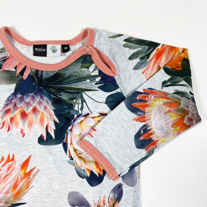 Molo grey flower longsleeve body 92 2
