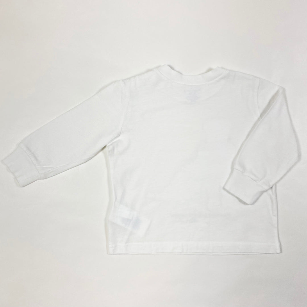 Ralph Lauren white christmas teddy t-shirt 9M 2