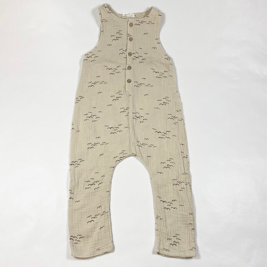 Rylee & Cru muslin bird print jumpsuit 2-3Y 1