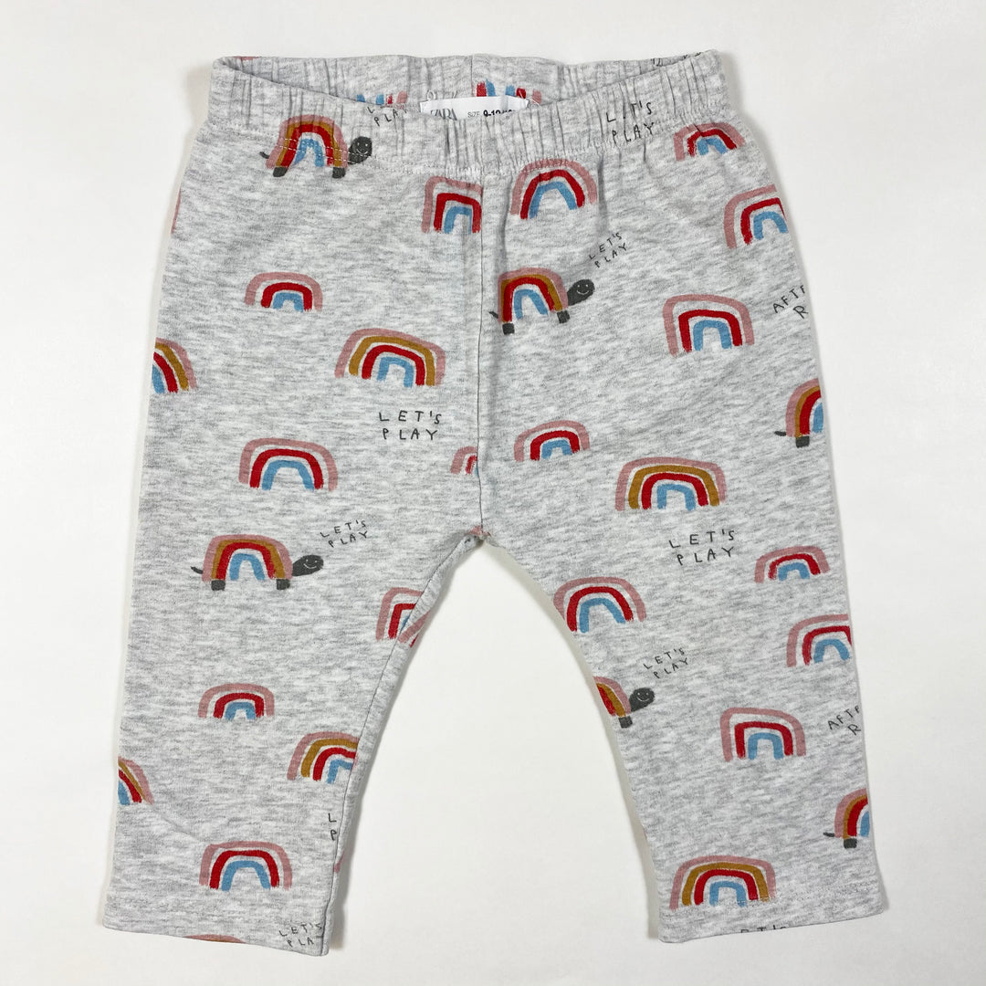 Zara rainbow leggings 9-12M/80