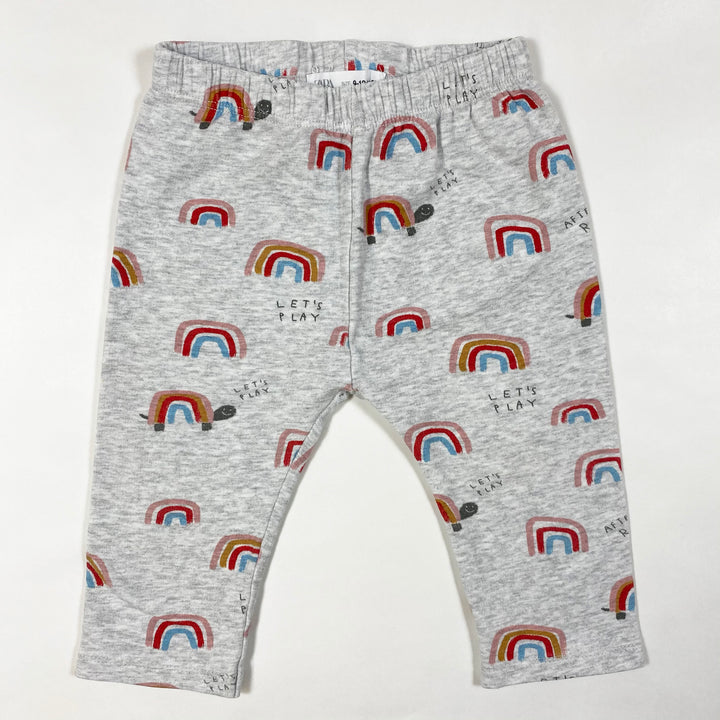 Zara rainbow leggings 9-12M/80