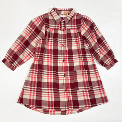 Minimarket red checked blouse dress Second Season 2-3Y/98 1
