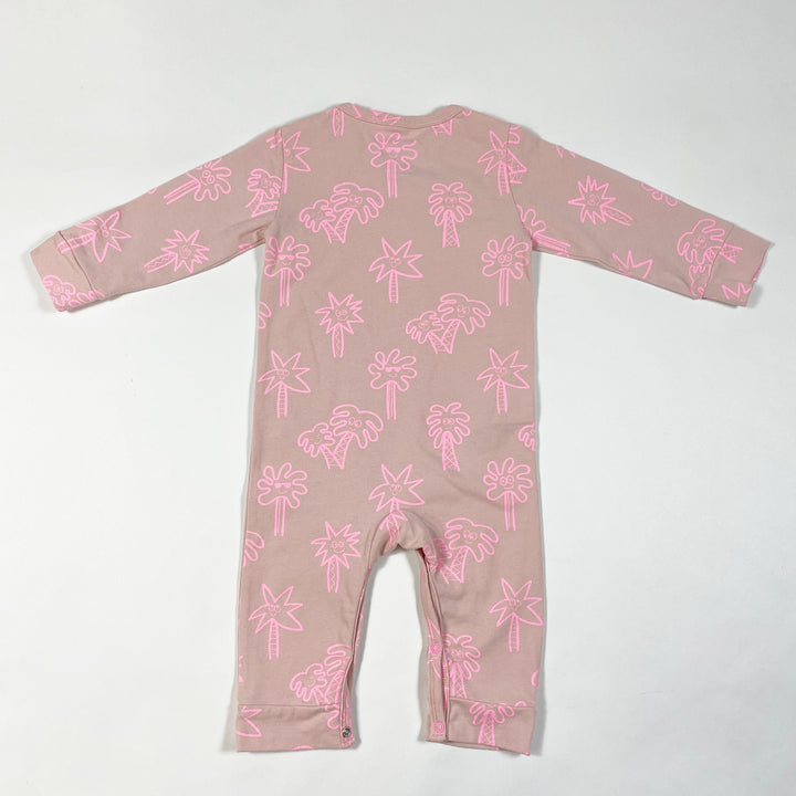 Stella McCartney Kids neon palm tree print jumpsuit 3M