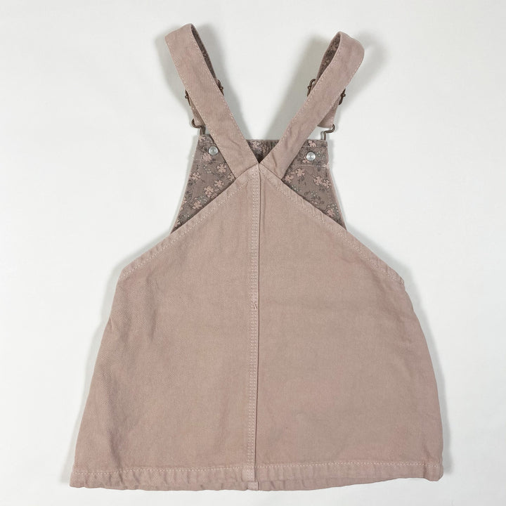 Zara pink denim braces skirt diff. sizes