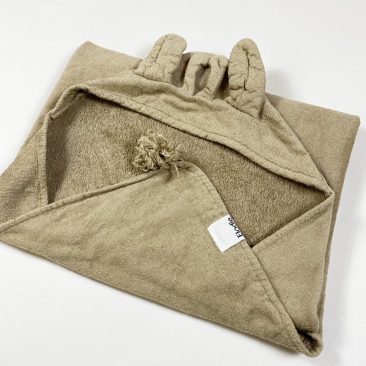 Elodie Details beige hooded towel kindly konrad one size