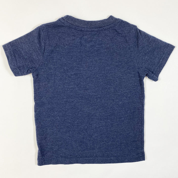 Calvin Klein marinefarbenes Logo-T-Shirt 2Y