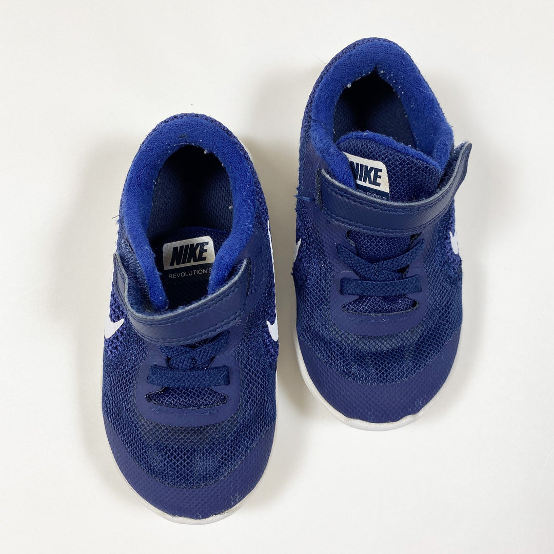 Nike navy tanjun sneakers 23,5