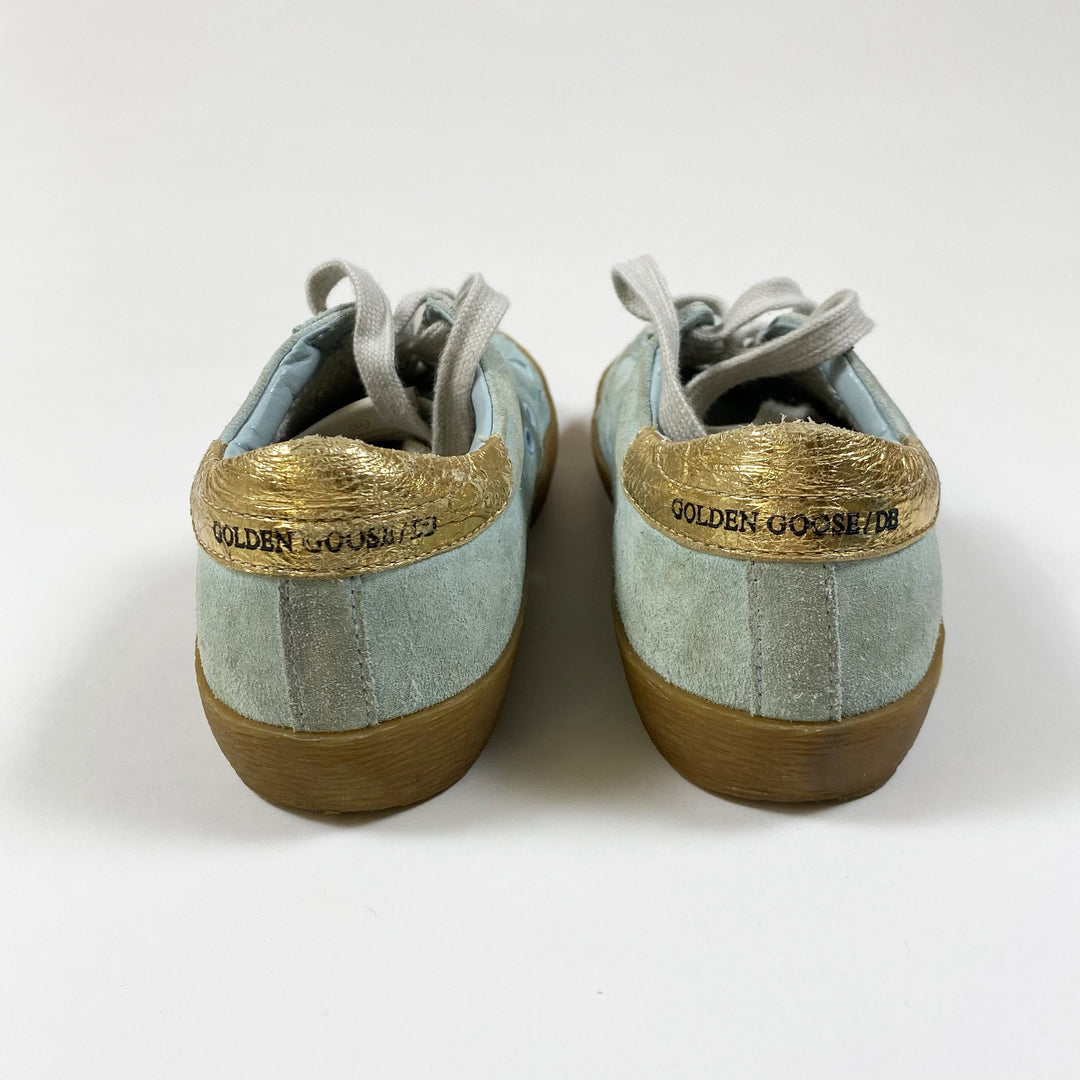 Golden Goose turqouise suede sneakers 31