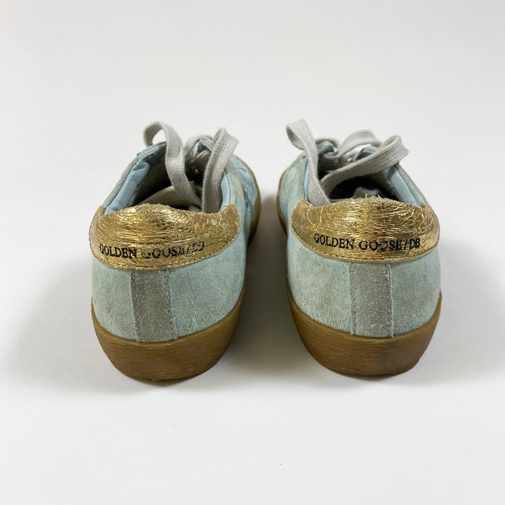 Golden Goose turqouise suede sneakers 31