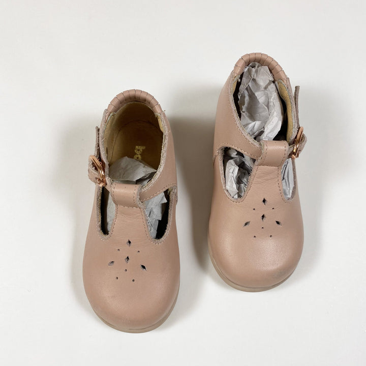 Babybotte soft rose toddler shoes 22