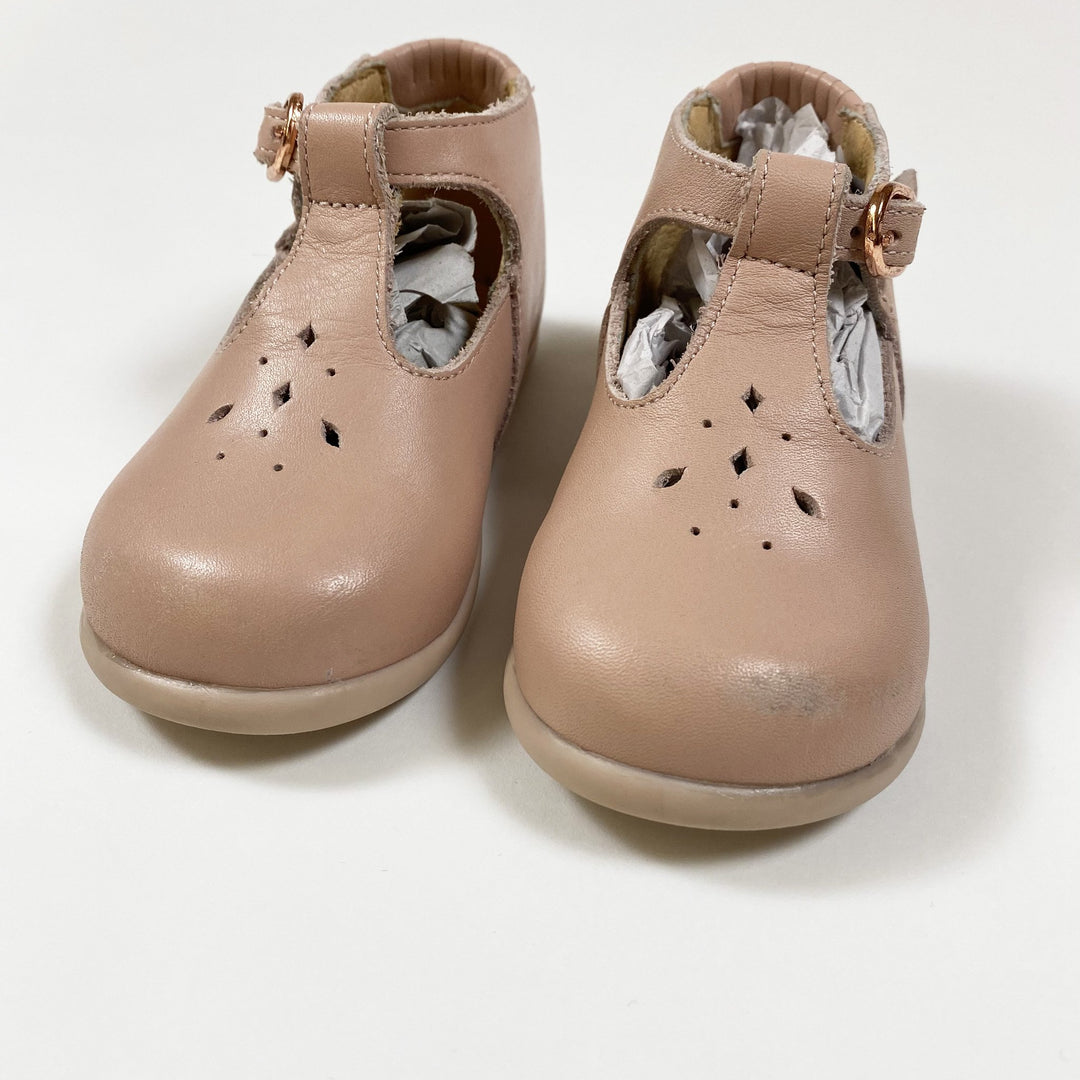 Babybotte soft rose toddler shoes 22