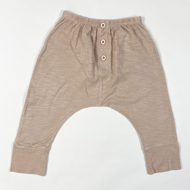 1+ in the family light rose sarouel trousers 12M