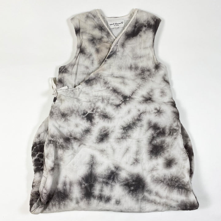 April Showers by Polder ecru tie dye sleeping bag 24M