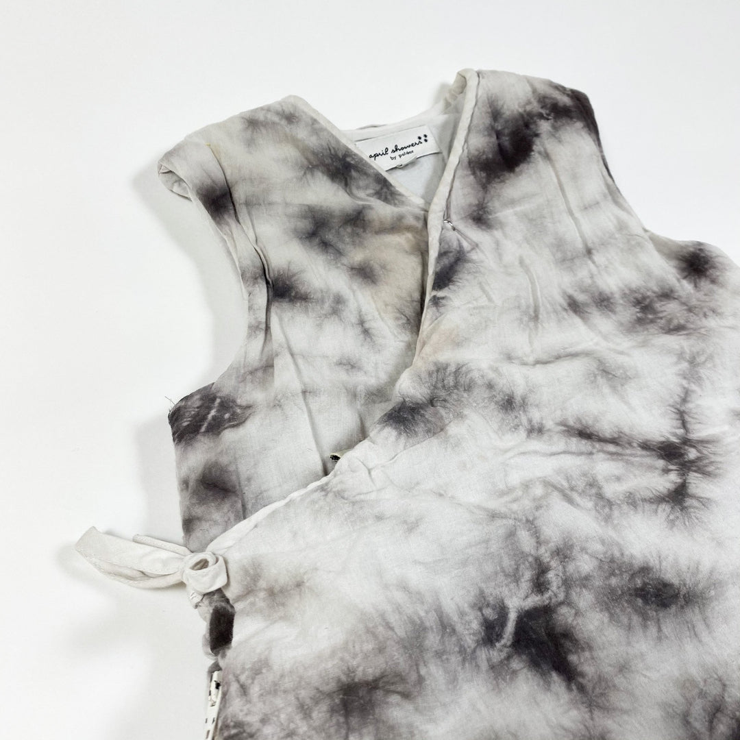 April Showers by Polder ecru tie dye sleeping bag 24M