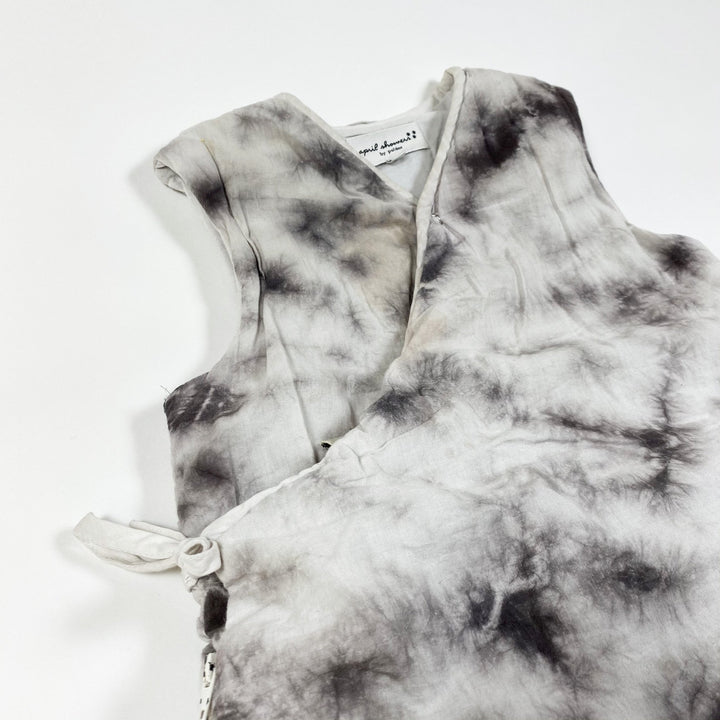 April Showers by Polder ecru tie dye sleeping bag 24M