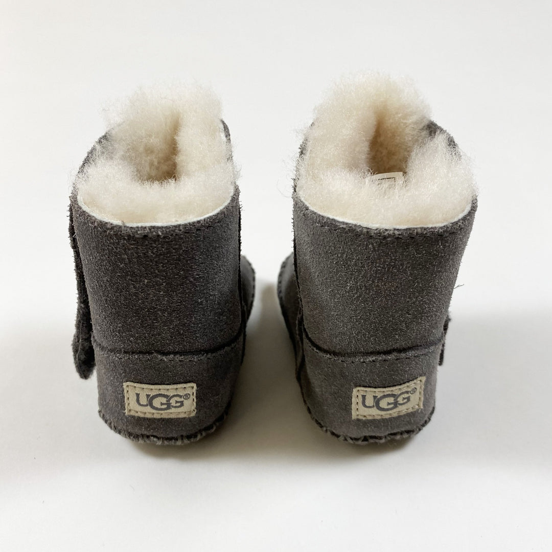 UGG grey Caden classic boot in suede leather 0/1 0-6M