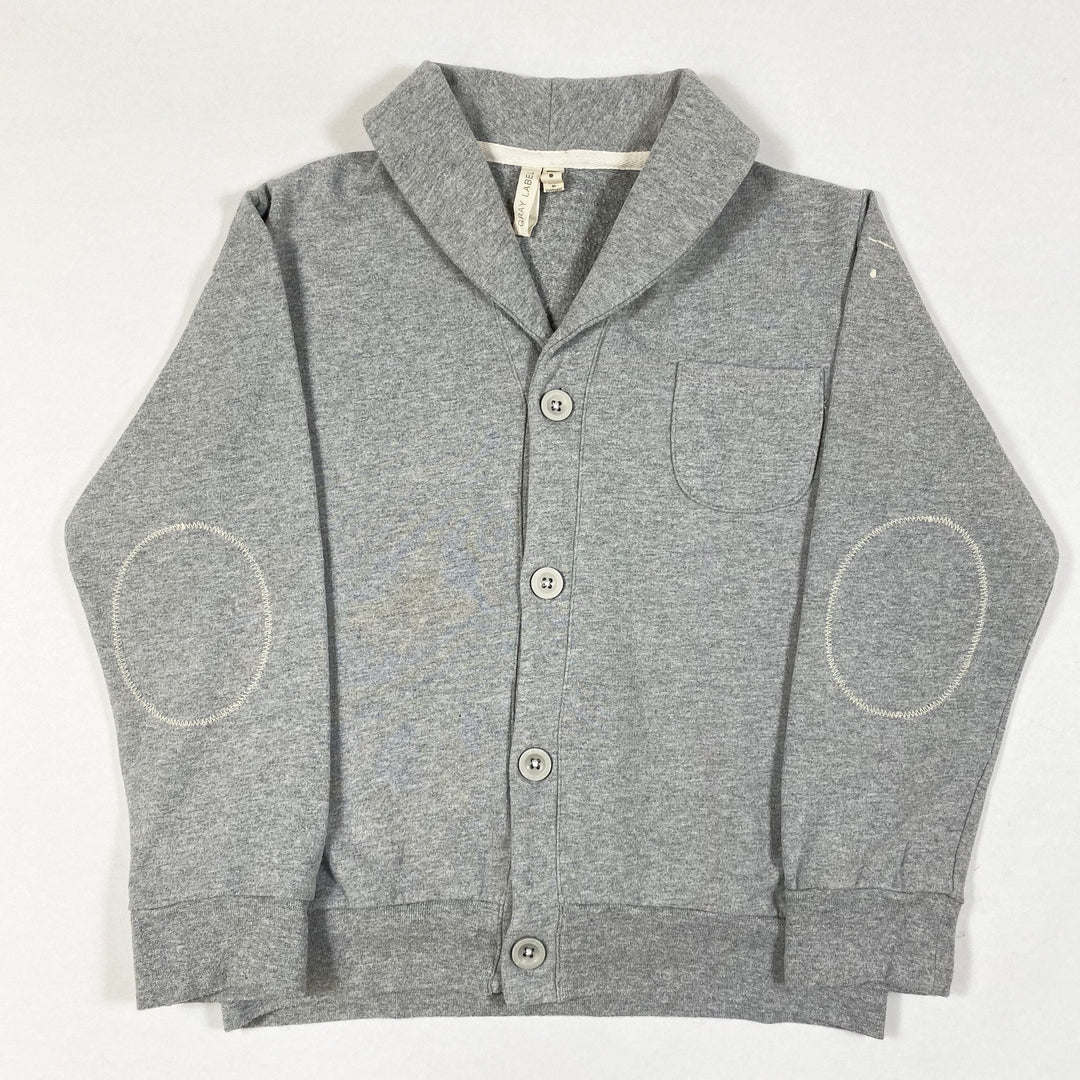 Gray Label grey soft cardigan 5-6Y