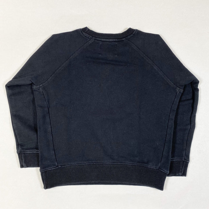 Repose AMS black sweatshirt with white application 6Y