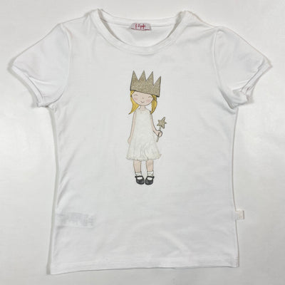 Il Gufo white princess t-shirt 6Y 1