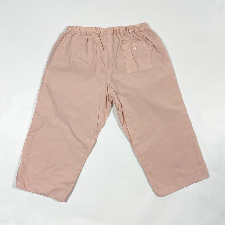 Bonpoint pink cotton pants 2Y 2