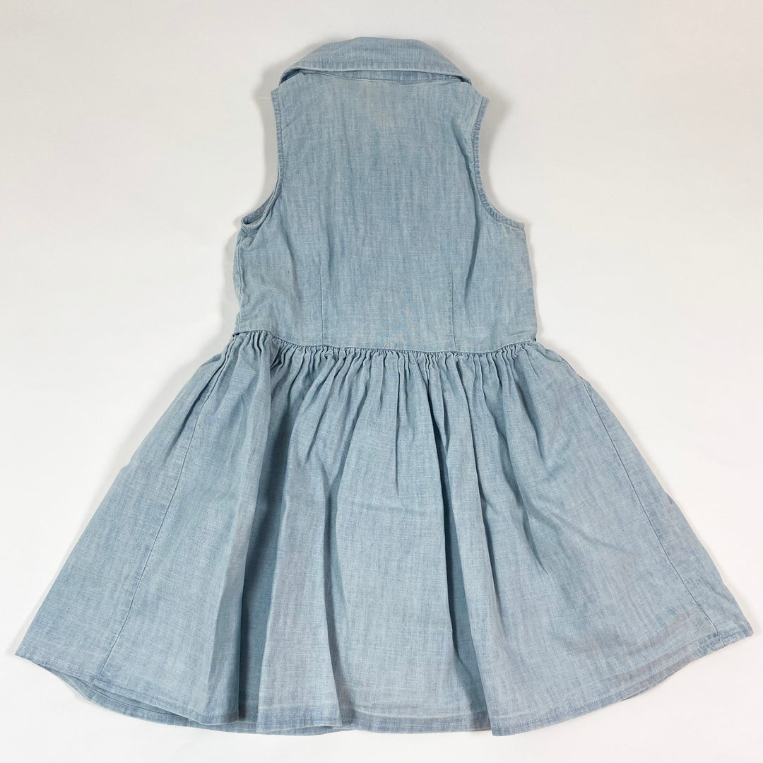 Ralph Lauren sleeveless denim dress 3Y 2