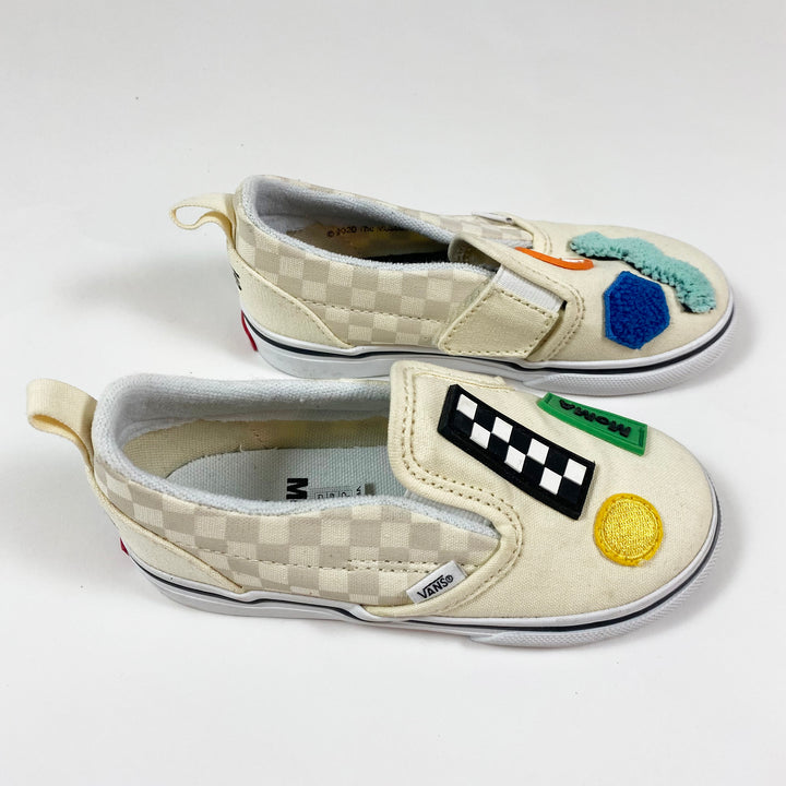 Vans x MOMA slip-ons 25.5 2