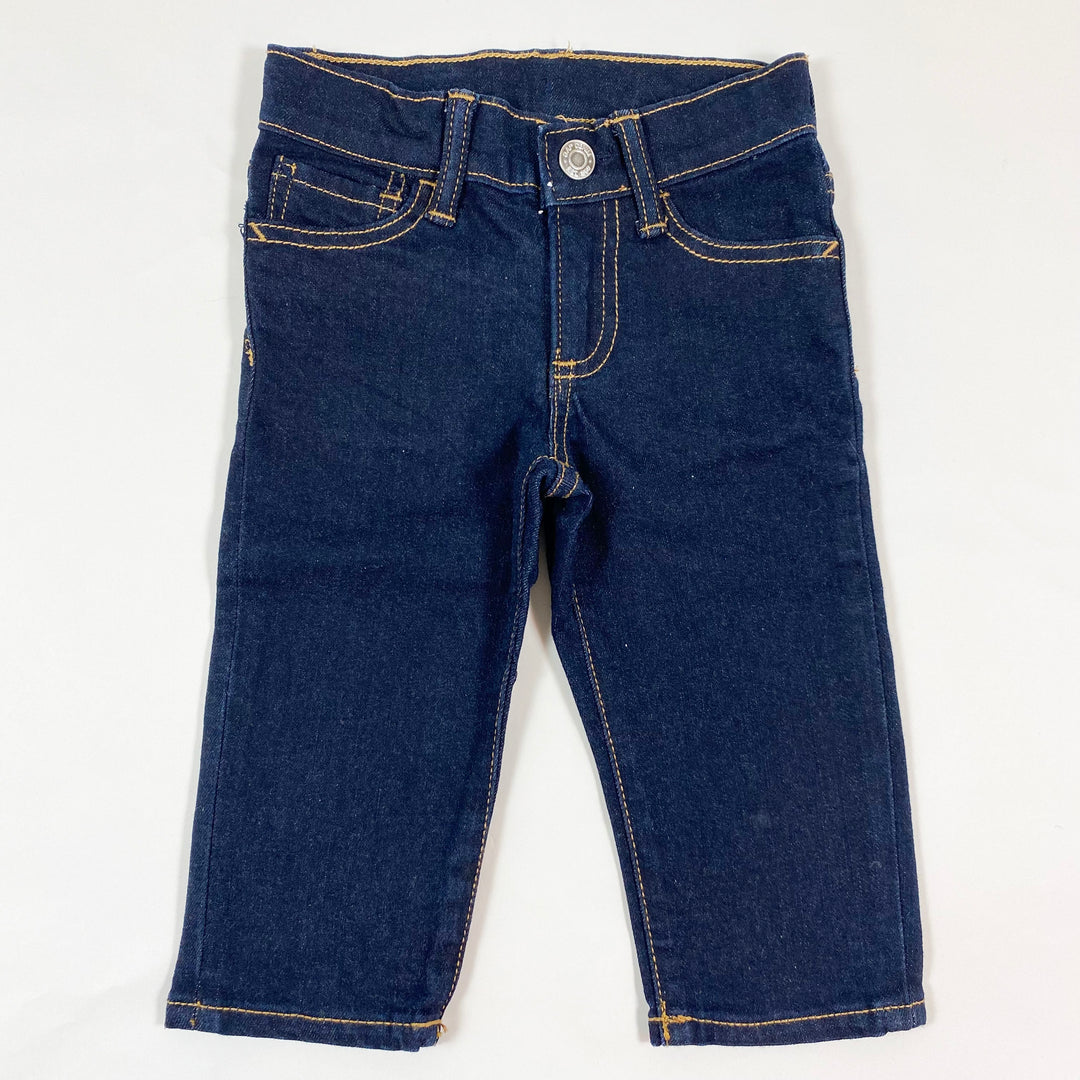 Gap dark denim straight jeans 12-18M 1