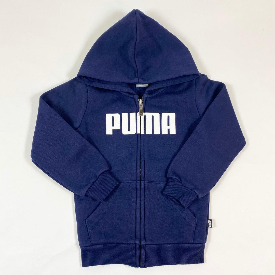 Puma navy zip hoodie 2-3Y/98 1