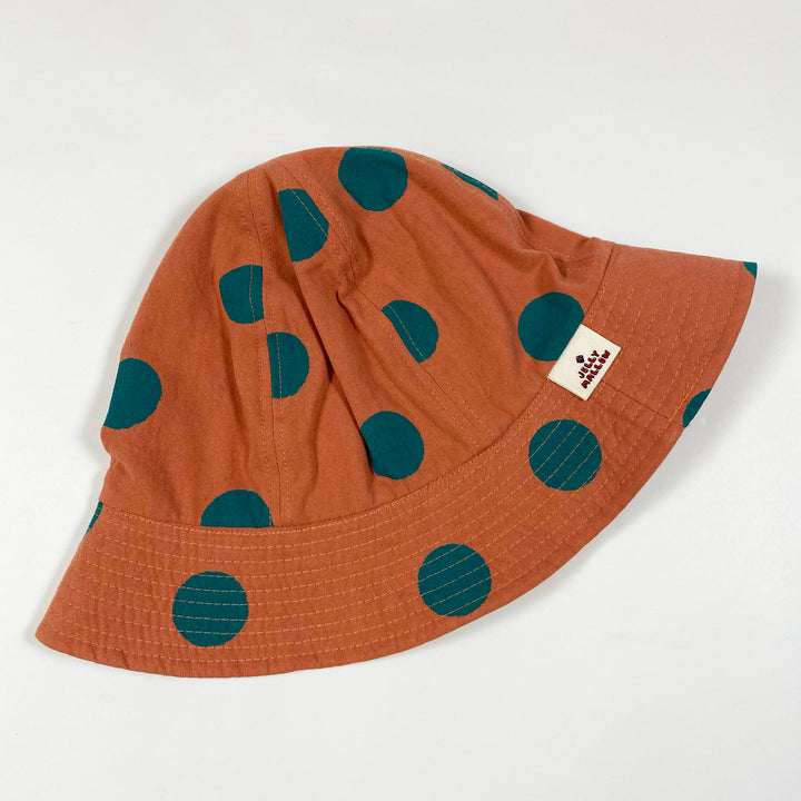 Jelly Mallow brick red/brown reversible bucket hat Second Season One size
