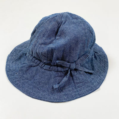 Gap denim sun hat 0-6M 1