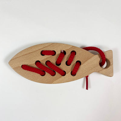 Animi Wood Workshop montessori lacing clownfish one size 1