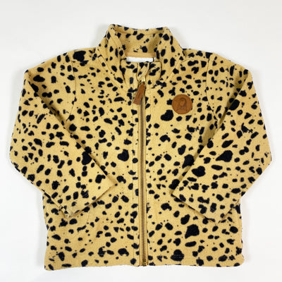 Mini Rodini leopard spot fleece jacket 80-86 1