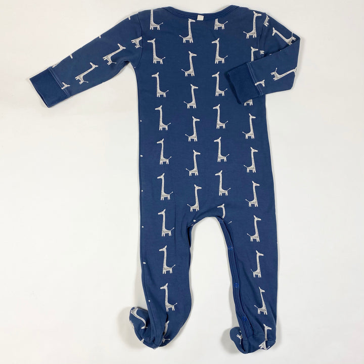 Fresk blue giraffe print pyjama with feet 6-12M