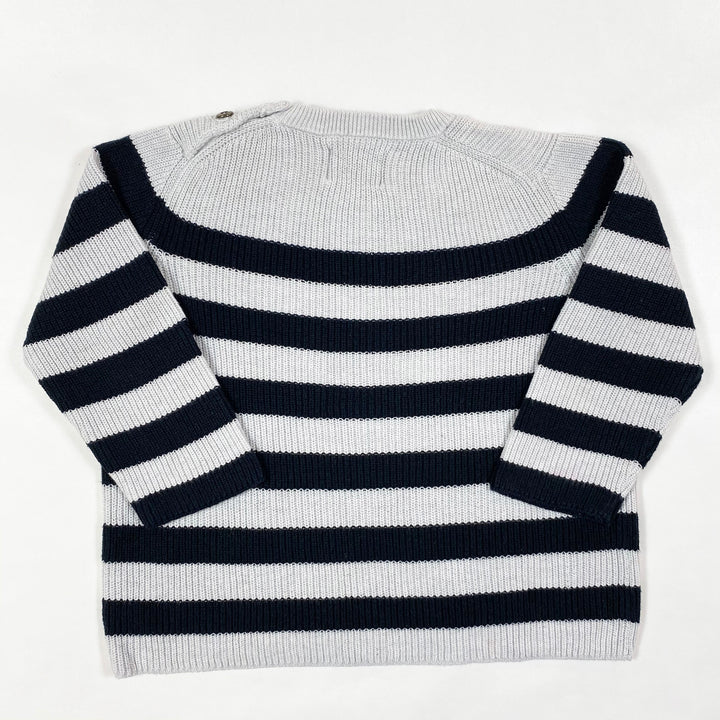 Zara black striped cotton knit 2-3Y/98