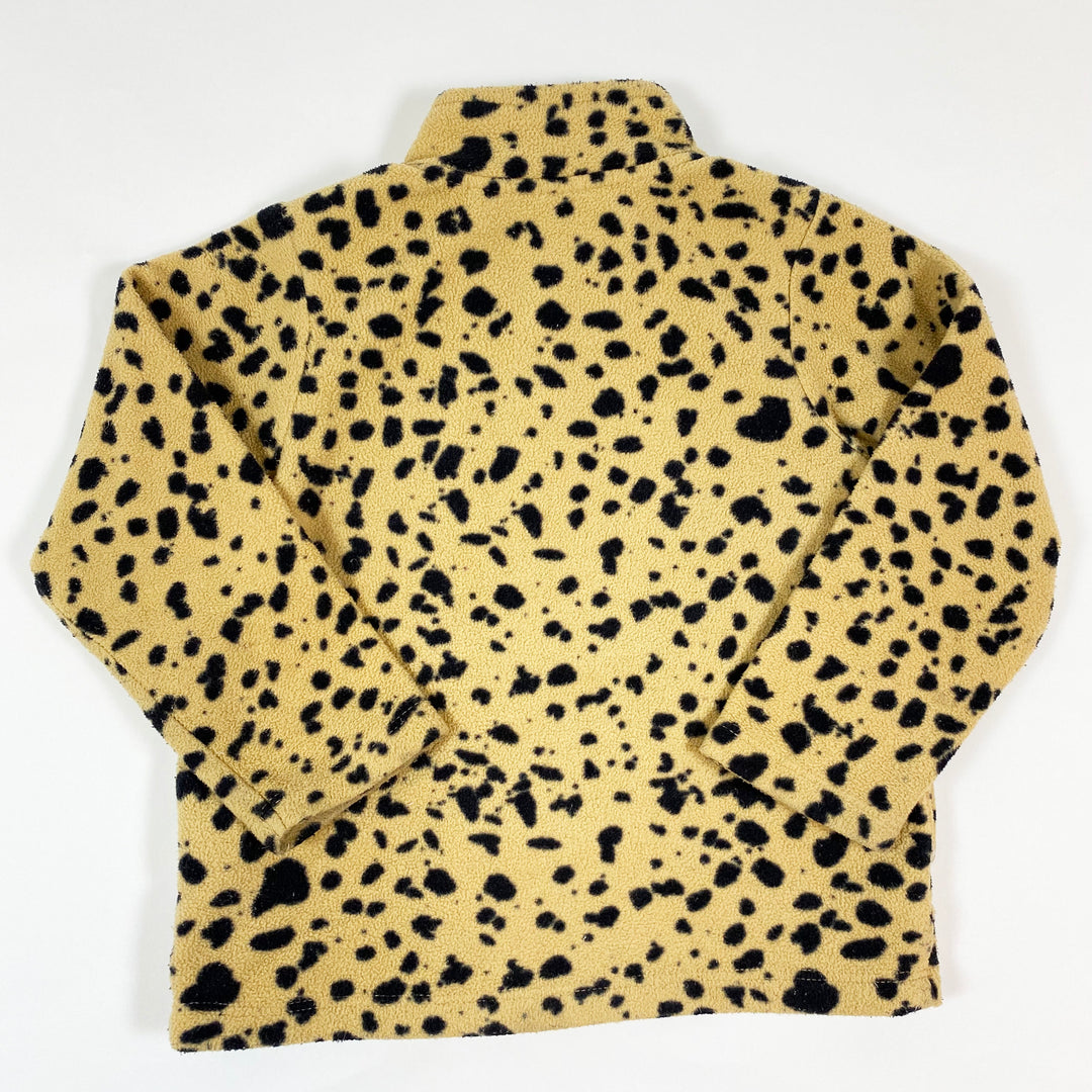 Mini Rodini leopard spot fleece jacket 80-86 2