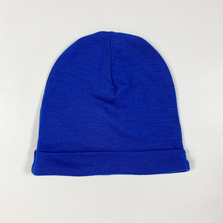 Mini Rodini blue mouse wool beanie Second Season 44-46/3-9M 2