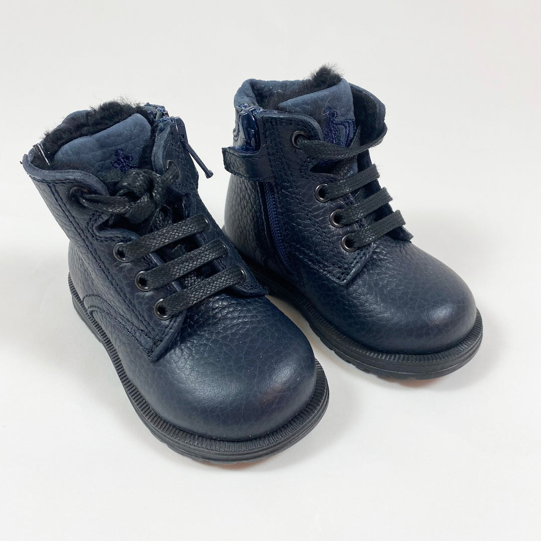 Dolce & Gabbana midnight blue calfskin boots 19 1