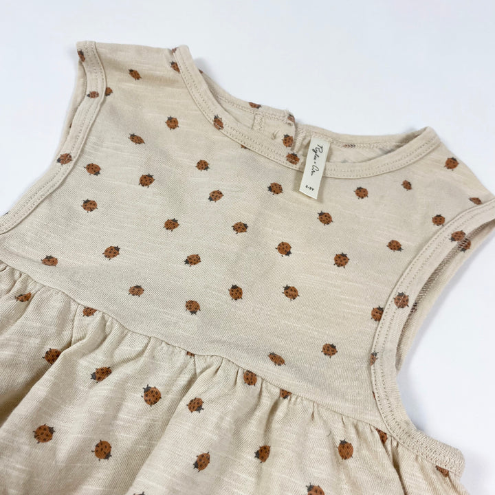 Rylee & Cru lady bug dress 2-3Y 2