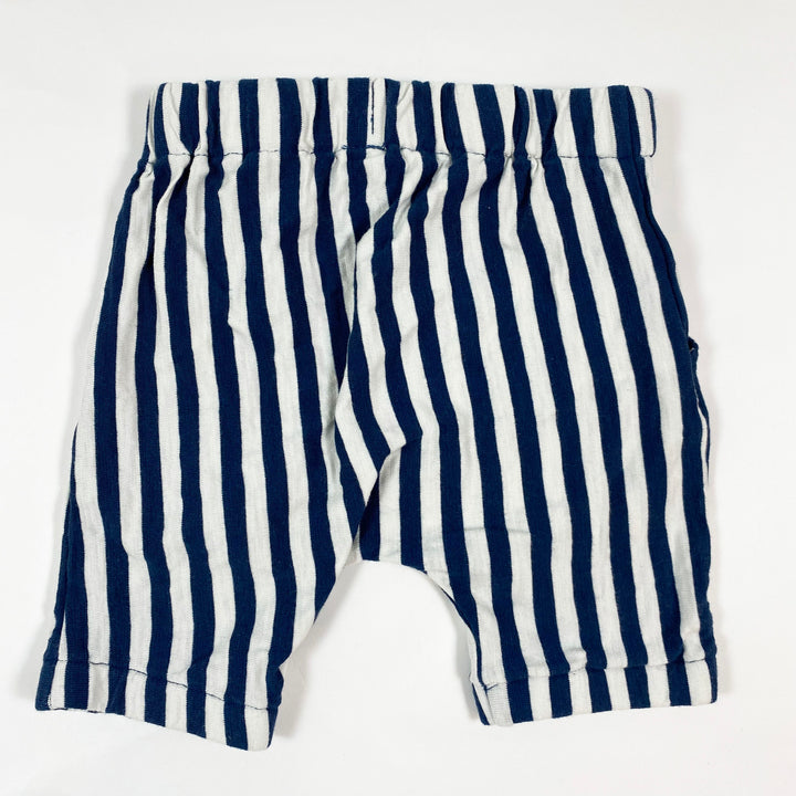 Hust & Claire navy stripe baby pants 68/6M 2