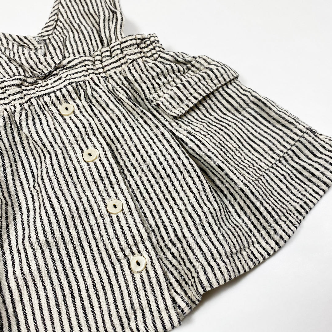 Zara striped pinafore 12-18M/86