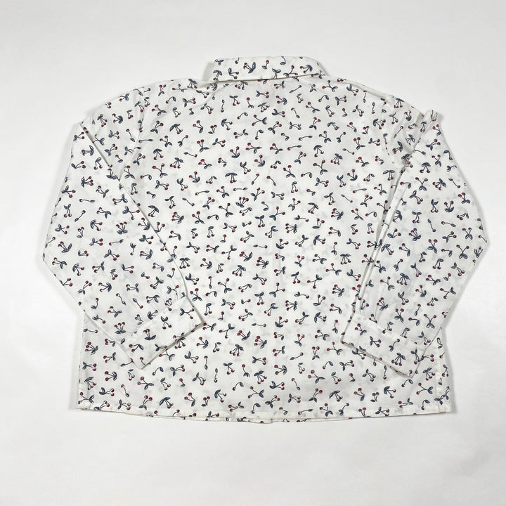 Bonpoint off-white cherry blouse 4Y 2