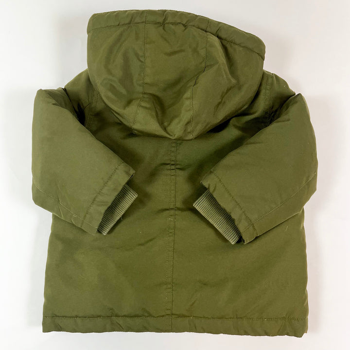 Ralph Lauren khaki hooded winter jacket 2Y 3